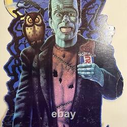 VTG 90's Nestle Halloween Store Display Standee Todd Shorr Frankenstein RARE