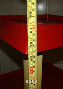 VTG Coca Cola Coke Red 4 Tier Stackable Shelf Advertising Store Display Rack