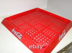 VTG Coca Cola Coke Red 4 Tier Stackable Shelf Advertising Store Display Rack