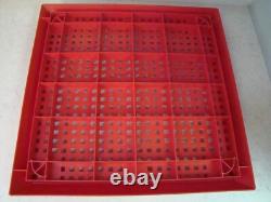 VTG Coca Cola Coke Red 4 Tier Stackable Shelf Advertising Store Display Rack