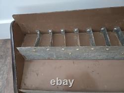 VTG Life Savers 9 Flavor Metal Tin Candy 3 Rack Store Display Sign Advertizing