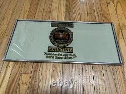 VTG Master Photo Finishers America Eagle Glass Store Display Sign Film Camera