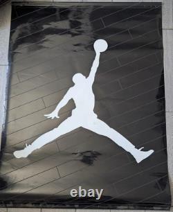 VTG NIKE RARE 90s Vinyl Store Display Banner Sign Poster The Wall