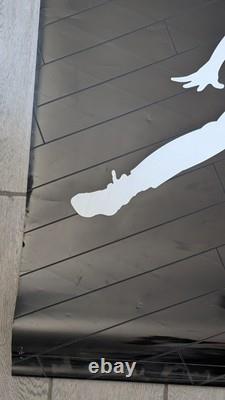 VTG NIKE RARE 90s Vinyl Store Display Banner Sign Poster The Wall