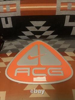 VTG Rare Nike ACG All Conditions Gear 90s 2000s Molded Plastic Display Sign