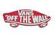 Vans Off The Wall Skateboard Store Display Plastic 3d Sign 16 Inch Red & White