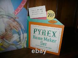 Very Rare 1940's Original Pyrexcardboard Standing Store Display Wi/original Box