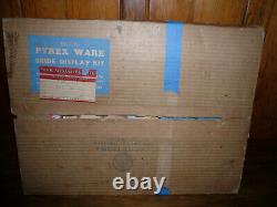 Very Rare 1940's Original Pyrexcardboard Standing Store Display Wi/original Box