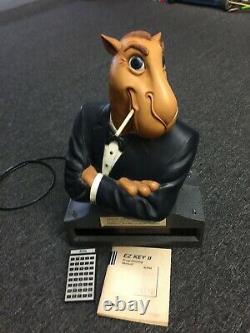 Very Rare Joe Camel Bust Matrix Sign Huge Joe Camel