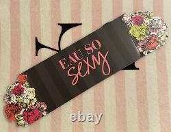 Victoria's Secret Eau So Sexy Flowers Collectible Display Sign 36 Inches