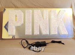 Victoria's Secret PINK Brand Large Light Up Display Sign