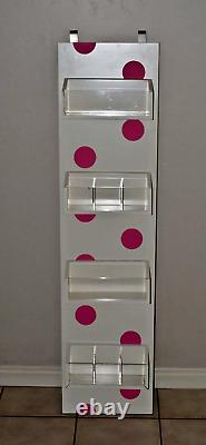 Victoria's Secret PINK Hanging Store Display RARE! Closet Door Make-Up Rack