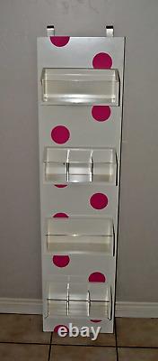 Victoria's Secret PINK Hanging Store Display RARE! Closet Door Make-Up Rack