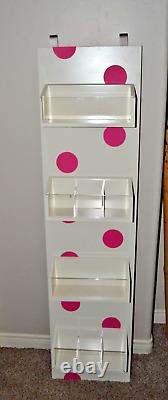 Victoria's Secret PINK Hanging Store Display RARE! Closet Door Make-Up Rack