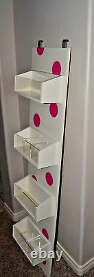 Victoria's Secret PINK Hanging Store Display RARE! Closet Door Make-Up Rack