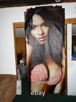 Victoria secret poster Model store display WINDOW HUGE CANVAS Lais Ribeiro large