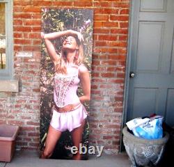 Victorias Secret Store Display signs DARING PERFUME LINGERIE MODEL ANGLE WINGS