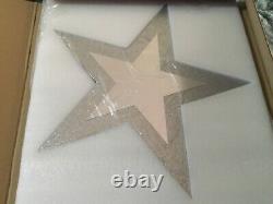 Victorias Secret Store Signage Prop Display Sign Glitter Star Mirrored 22 in