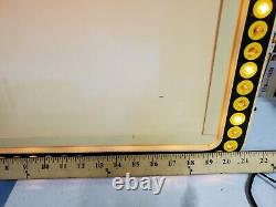 Video VHS Rental Store 80s Paramount Light Up Display Sign with 5 Movie Signs