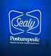 Vihtage Sealy Posturepedic Neon Sign Store Retail Advertising Display Sign Works