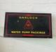 Vintage 1930s Metal Garlock Auto Water Pump Packing Store Display Parts Box Sign