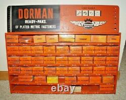 Vintage 1940s Dorman Metal Truck Car Automobile Advertising Sign Store Display