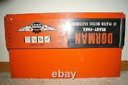 Vintage 1940s Dorman Metal Truck Car Automobile Advertising Sign Store Display