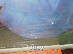 Vintage 1942 Coca Cola Cardboard Store Display Sign
