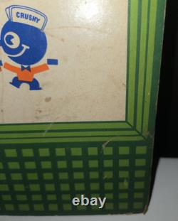 Vintage 1948 Orange Crush Cardboard Advertising Sign Crushy Store Display RARE