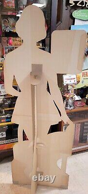 Vintage 1950's KODAK Life Size WOMAN STORE DISPLAY Duaflex Camera & FILM SIGN