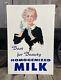 Vintage 1950s Best For Beauty MILK Advertising Poster Sign Store Display Decor