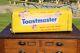 Vintage 1950s Nickles Toastmaster Bread Sign Store Display Bakery Lima Ohio RARE