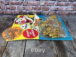 Vintage 1960's HepKat Tiger Air Freshener Cardboard Store Display Clown