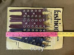 Vintage 1970s Fasion by Regal Genuine Leather Watch Wristband Store Display Sign