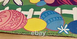 Vintage 1973 Brach's Candy Happy Easter Store Display Banner 24 W & 10' Long