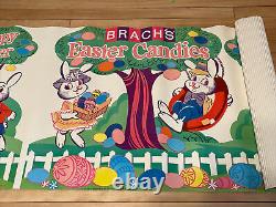 Vintage 1973 Brach's Candy Happy Easter Store Display Banner 24 W & 10' Long