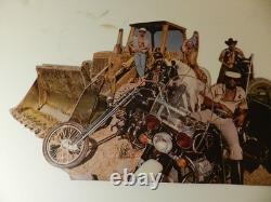 Vintage 1978 The Village People Record Store Counter Display- Vintage Music Sign