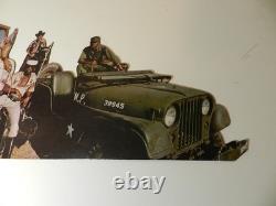 Vintage 1978 The Village People Record Store Counter Display- Vintage Music Sign