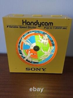 Vintage 1980's Sony Sports Handycam Variable Speed Shutter Dealer Store Display