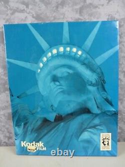 Vintage 1986 Metal Advertising Sign KODAK Store Display Statue LIBERTY Standee