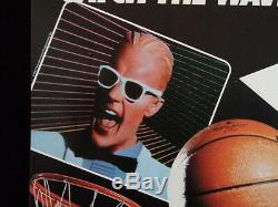 Vintage 1987 Coca-Cola STORE DISPLAY SIGN with MICHAEL JORDAN & MAX HEADROOM