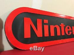 Vintage 1990's Nintendo Store Display Sign Authentic! Amazing Condition