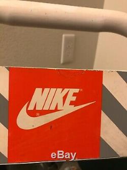 Vintage 1990s Nike METAL SHOE MIRROR DISPLAY SIGN AUTHENTIC Sales floor