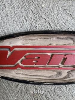 Vintage 1990s Vans Off The Wall Skate Shoe Adverting Display Sign 11x 3.5
