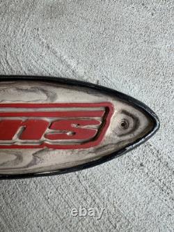 Vintage 1990s Vans Off The Wall Skate Shoe Adverting Display Sign 11x 3.5