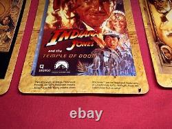 Vintage 1991 McDonalds Indiana Jones VHS Release Store Display Signs Temple of D