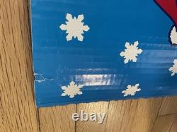 Vintage 1991 SNES Super Nintendo Mario Store Display Sign Pepsi Promo Christmas