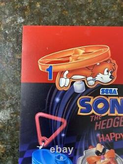 Vintage 1993 Sega Sonic The Hedgehog 3 Store Display Sign Translite McDonald's