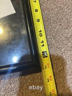 Vintage 1995 Nike Just Do It Framed Rectangular 37x13 Store Display Promo Sign