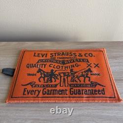 Vintage 70s Levis Levi Strauss Big E Jeans 501 XX Jumbo Patch Countertop Display